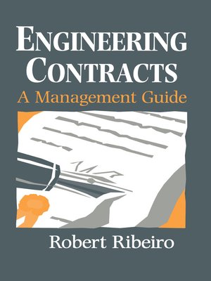 cover image of Engineering Contracts